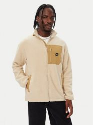 Quiksilver Polar EQYPF03066 Beżowy jasny Regular Fit. Brązowe bluzy męskie Quiksilver, m, bez wzorów, z polaru, bez kaptura. Za 369.99 zł.