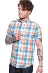WRANGLER SS 1 PKT BUTTON DOWN TANGERINE W5J2ORXUJ 112130174. Pomarańczowe koszule męskie Wrangler, s, bez wzorów, bez kołnierzyka, bez ramiączek. Za 139.99 zł.