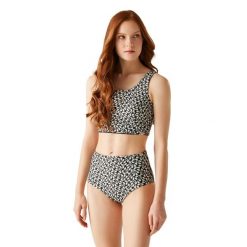 Bikini Damskie Orla Kiely Jasmine Flower Reversible Bikini. Czarne bikini damskie Regatta, bez wzorów. Za 105.99 zł.