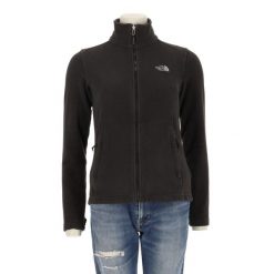 Second life - Kurtka polarowa TNF Black dla kobiet - Stan bardzo dobry. Czarne kurtki damskie The North Face, s, bez wzorów, z materiału, bez kaptura. Za 169.16 zł.