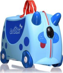 Trunki Niebieski Pies TRU-0063. Niebieskie torby i plecaki dziecięce Trunki, z gumy. Za 216.00 zł.