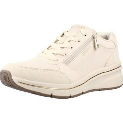 Buty SKECHERS 190370S BILLION FLEX LUXE UP Beżowy. Brązowe obuwie sportowe damskie Skechers, bez wzorów, z materiału, na fitness i siłownię. Za 337.99 zł.