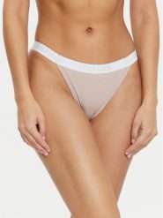 Tommy Hilfiger Figi klasyczne UW0UW05538 Beżowy. Brązowe figi damskie Tommy Hilfiger, l, bez wzorów, z bawełny. Za 59.99 zł.
