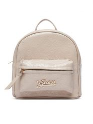 Guess Plecak J6BZ11 W3982 Beżowy. Brązowe torby i plecaki dziecięce Guess, ze skóry. Za 324.99 zł.