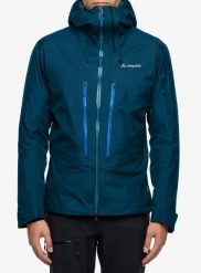 Kurtka z membraną męska Vaude Monviso 3L Jacket. Niebieskie kurtki męskie Vaude, l, bez wzorów, z materiału, bez kaptura. Za 1,385.99 zł.