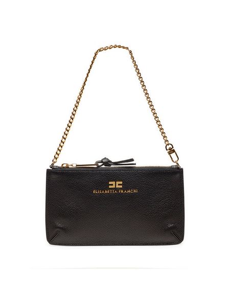 Elisabetta Franchi Torebka BS-66N-47E2-V400 Czarny. Czarne torebki do ręki damskie Elisabetta Franchi, bez wzorów, ze skóry, bez dodatków. Za 1,229.00 zł.