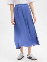 American vintage spódnica midi - Bovalow Kobiety wiskoza niebieski, M. Niebieskie spódnice damskie American Vintage, m, bez wzorów, z materiału, eleganckie, midi. Za 429.95 zł.