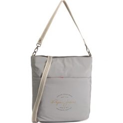 Torebka PEPE JEANS - Shopping 7227661 Grey. Szare torebki do ręki damskie Pepe Jeans, bez wzorów, z jeansu, klasyczne, duże, bez dodatków. W wyprzedaży za 189.00 zł.
