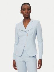 Rinascimento Marynarka CFC0127901003 Błękitny Slim Fit. Niebieskie żakiety damskie Rinascimento, xl, bez wzorów, z syntetyku. Za 579.99 zł.