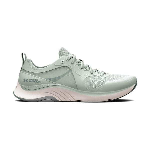 Buty treningowe damskie Under Armour Hovr Omnia. Zielone obuwie sportowe damskie Under Armour, bez wzorów. Za 219.99 zł.