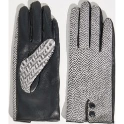 Rękawiczki w jodełkę - Wielobarwn. Szare rękawiczki damskie Sinsay. Za 29.99 zł.
