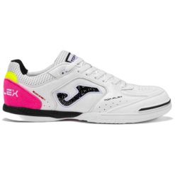 Buty halowe męskie Joma Top Flex 2532 IN. Białe buty sportowe męskie Joma, bez zapięcia, do piłki nożnej. Za 276.99 zł.