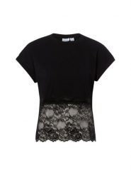 Noisy May Koszulka Kobiety Bawełna (100%) czarny, M. Czarne t-shirty damskie Noisy may, m, bez wzorów, z bawełny, bez kołnierzyka. Za 139.95 zł.