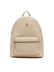 Tommy Hilfiger Plecak Th Logotape Backpack AW0AW17163 Écru. Plecaki damskie Tommy Hilfiger, bez wzorów, ze skóry. Za 519.99 zł.