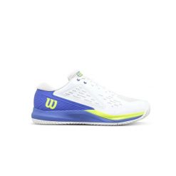 Buty do tenisa Wilson Rush Pro Ace. Białe buty sportowe męskie Wilson, bez zapięcia, tenisowe. Za 424.00 zł.