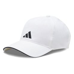 Czapka z daszkiem adidas. Białe czapki i kapelusze damskie Adidas, bez wzorów, sportowe. Za 69.99 zł.