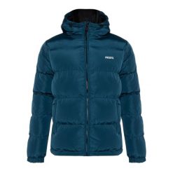 Kurtka zimowa męska PROSTO Adament. Niebieskie kurtki męskie Prosto., na jesień, m, bez wzorów, z materiału, klasyczne, z kapturem. Za 339.99 zł.