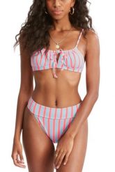 Góra od bikini Billabong Surf Stripe Coco Bralette. Niebieskie bikini damskie Billabong, l, bez wzorów. Za 79.49 zł.