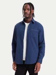 Tommy Jeans Koszula DM0DM23529 Granatowy Regular Fit. Niebieskie koszule męskie Tommy Jeans, m, bez wzorów, z bawełny, bez kołnierzyka, bez ramiączek. Za 349.99 zł.