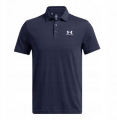 Under Armour Koszulka męska polo UNDER ARMOUR Icon granatowa L. Koszulki polo męskie Under Armour, l, bez wzorów, bez ramiączek. Za 119.90 zł.