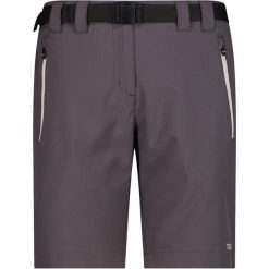 Bermudy damskie turystyczne CMP 3T51146. Czerwone szorty sportowe damskie CMP, bez wzorów, sportowe, trekkingowe. W wyprzedaży za 139.99 zł.