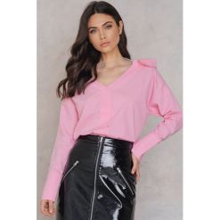 Trendyol Koszula z ozdobną siateczką - Pink. Koszule damskie marki Trendyol. W wyprzedaży za 36.58 zł.