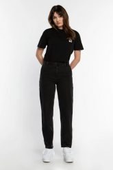 Spodnie damskie Loose Fit Carhartt WIP W' Pierce Pant I025268-8906 28. Czarne spodnie materiałowe damskie Carhartt, l, bez wzorów. Za 409.00 zł.