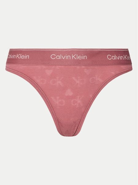 Calvin Klein Underwear Stringi 000QF7878E Różowy. Czerwone stringi damskie Calvin Klein Underwear, s, bez wzorów. Za 69.99 zł.