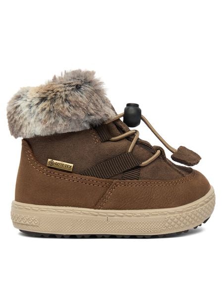 Primigi Śniegowce GORE-TEX 8856411 M Brązowy ciemny. Brązowe buty zimowe dziewczęce Primigi, bez wzorów, z gore-texu, bez zapięcia. Za 349.99 zł.
