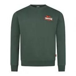 Bluza Lonsdale Lympstone. Czerwone bluzy męskie Lonsdale, m, bez wzorów, bez kaptura. Za 229.50 zł.