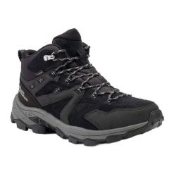 Buty trekkingowe męskie Jack Wolfskin Vojo Tour Lt Texapore Mid. Czarne trekkingi męskie Jack Wolfskin. Za 759.99 zł.