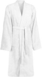 Kurtka męska vidaXL vidaXL Szlafrok KINN Biały L bawełna. Białe szlafroki damskie vidaXL, l, bez wzorów, z bawełny, bez ramiączek, bez kaptura. Za 115.99 zł.