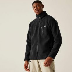 Polar męski rozsuwany Camber Dare 2b. Czarne bluzy męskie Dare 2b, na zimę, m, bez wzorów, z polaru, bez kaptura. W wyprzedaży za 229.99 zł.