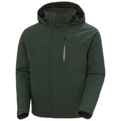 Kurtka narciarska Helly Hansen Crewser. Czarne kurtki męskie Helly Hansen, m, bez wzorów, z dzianiny, bez kaptura, narciarskie. Za 1,071.50 zł.