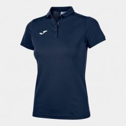 Koszulka polo do tenisa damska Joma Hobby. Niebieskie koszulki sportowe damskie Joma, xs, bez wzorów, bez kołnierzyka, bez ramiączek, do piłki nożnej. W wyprzedaży za 112.90 zł.