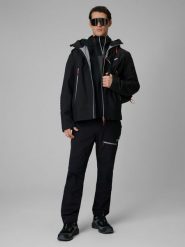 4F Spodnie trekkingowe szybkoschnące męskie - czarne XXL. Czarne spodnie materiałowe męskie 4f, l, bez wzorów, z materiału. Za 399.99 zł.