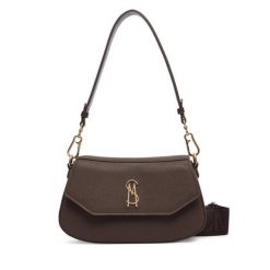 Torebka Steve Madden. Brązowe torebki do ręki damskie Steve Madden, bez wzorów, klasyczne, bez dodatków. Za 429.99 zł.