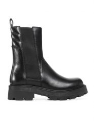 Vagabond Shoemakers Sztyblety Cosmo 2.0 4849-401-20 Czarny. Czarne botki damskie Vagabond Shoemakers, ze skóry, bez obcasa, na płaskiej podeszwie, bez zapięcia. Za 613.37 zł.