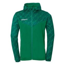 Kurtka z kapturem Uhlsport Progressive 28. Czarne kurtki damskie Uhlsport, l, bez wzorów, z kapturem. Za 275.00 zł.