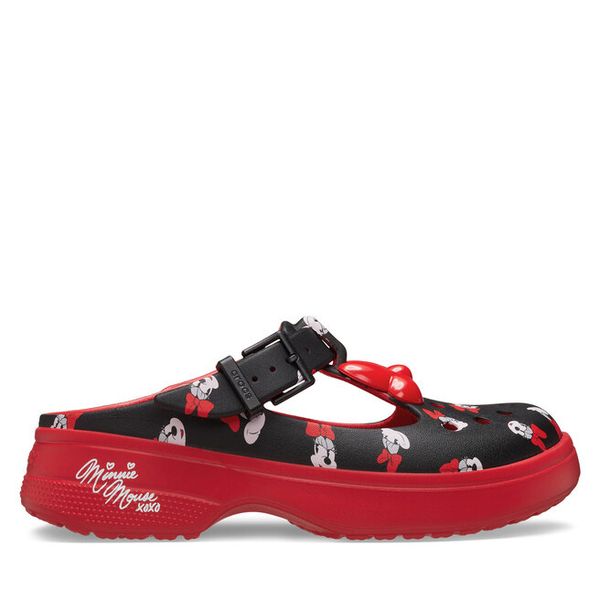 Klapki Crocs. Czarne klapki damskie Crocs, bez wzorów, bez obcasa. Za 209.99 zł.