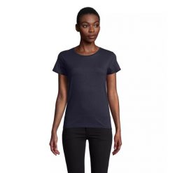 Dopasowana koszulka T-shirt z jerseyu dla kobiet Sol's Pioneer. Szare t-shirty damskie SOL'S, s, bez wzorów, z jersey, bez kołnierzyka. Za 30.50 zł.