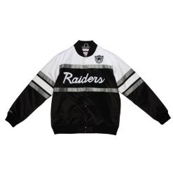 Bluza dresowa zapinana na guziki Oakland Raiders. Czarne bluzy męskie Mitchell & Ness, m, bez wzorów, z dresówki, eleganckie, bez kaptura. Za 577.00 zł.