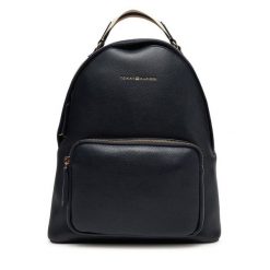 Plecak Tommy Hilfiger. Niebieskie plecaki damskie Tommy Hilfiger, bez wzorów. Za 529.99 zł.
