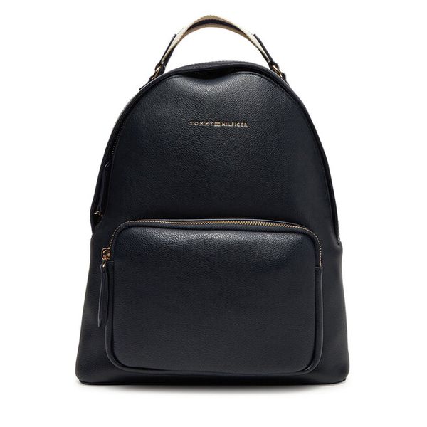 Plecak Tommy Hilfiger. Niebieskie plecaki damskie Tommy Hilfiger, bez wzorów. Za 529.99 zł.