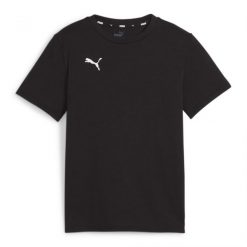Koszulka dziecięca Puma Teamgoal Casuals Tee Jr czarna 164. Białe t-shirty dla chłopców Puma, bez wzorów, bez ramiączek. Za 122.25 zł.