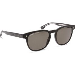 Okulary przeciwsłoneczne BOSS - 0927/S Matt Black 003. Czarne okulary przeciwsłoneczne męskie marki Boss, z tworzywa sztucznego. W wyprzedaży za 489.00 zł.