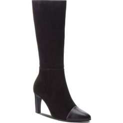 Kozaki HÖGL - 6-107152 Black/Black 0101. Czarne kozaki damskie HÖGL, z materiału. Za 779.00 zł.