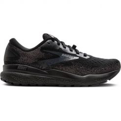 Buty do biegania męskie Brooks Ghost 16 Gtx Heather Banana. Czarne buty sportowe męskie Brooks, z materiału, bez zapięcia, do biegania. Za 729.80 zł.