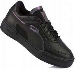 Damskie buty sportowe czarne PUMA CA PRO TECH LS. Czarne obuwie sportowe damskie Puma, z aplikacjami, z materiału, trekkingowe. Za 179.00 zł.