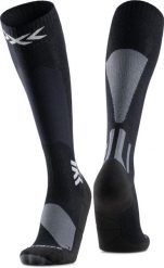 Skarpetki X-Socks Discover Merino. Czarne skarpety damskie X-Socks, bez wzorów, z materiału. Za 183.50 zł.